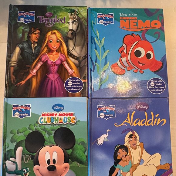 13 Disney Pixar Childrens Hardcover Books UP Pooh Tangled Nemo Cars Mickey Pooh - Picture 1 of 10
